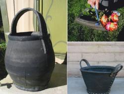 DIY crafts from tires top10